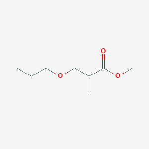 molecular formula C8H14O3 B14268947 Methyl 2-(propoxymethyl)prop-2-enoate CAS No. 138298-94-9