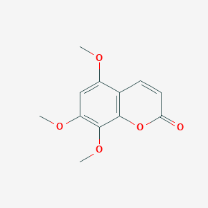 molecular formula C12H12O5 B014269 5,7,8-Trimethoxycoumarin CAS No. 60796-65-8