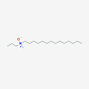molecular formula C18H39NO B14269026 N-Methyl-N-propyltetradecan-1-amine N-oxide CAS No. 137992-81-5