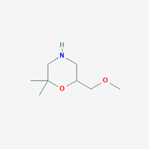 6-(Methoxymethyl)-2,2-dimethylmorpholine