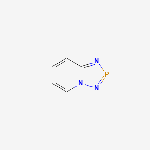 molecular formula C5H4N3P B14269097 [1,2,4,3]Triazaphospholo[1,5-a]pyridine CAS No. 152957-38-5