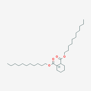 molecular formula C30H56O4 B14269117 Diundecyl cyclohexane-1,2-dicarboxylate CAS No. 168022-09-1