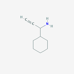 1-Cyclohexylprop-2-yn-1-amine