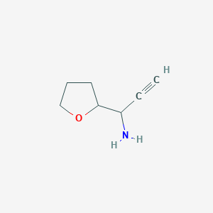 1-(Oxolan-2-yl)prop-2-yn-1-amine