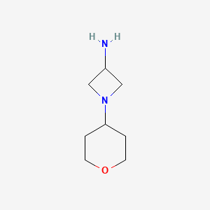 1-(Oxan-4-yl)azetidin-3-amine