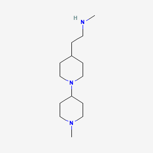 Methyl({2-[1-(1-methylpiperidin-4-yl)piperidin-4-yl]ethyl})amine