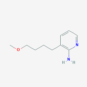 3-(4-Methoxybutyl)pyridin-2-amine
