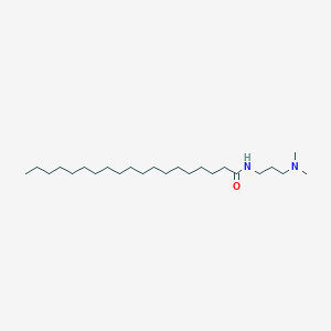 molecular formula C24H50N2O B14269246 N-[3-(Dimethylamino)propyl]nonadecanamide CAS No. 140616-22-4