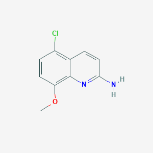 5-Chloro-8-methoxyquinolin-2-amine