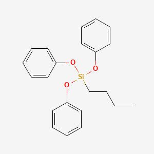molecular formula C22H24O3Si B14269326 Butyl(triphenoxy)silane CAS No. 130820-70-1