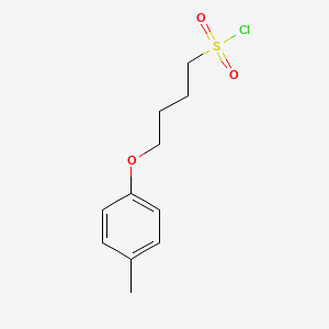 4-(4-Methylphenoxy)butane-1-sulfonyl chloride
