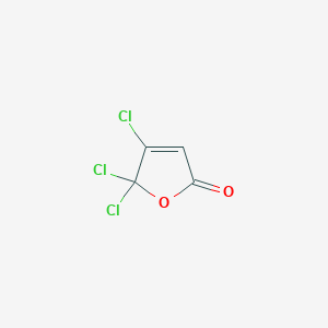 molecular formula C4HCl3O2 B14269482 4,5,5-Trichlorofuran-2(5H)-one CAS No. 133565-93-2