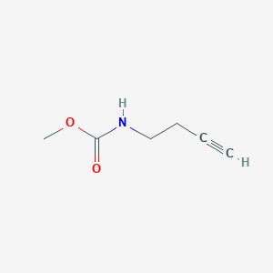 molecular formula C6H9NO2 B1426950 methyl N-(but-3-yn-1-yl)carbamate CAS No. 852104-71-3
