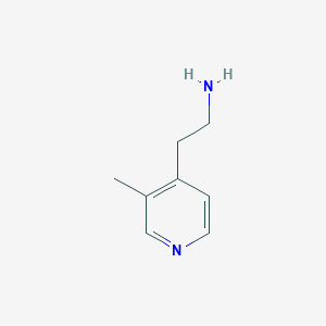 molecular formula C8H12N2 B1426954 2-(3-Methylpyridin-4-yl)ethan-1-amine CAS No. 910399-93-8