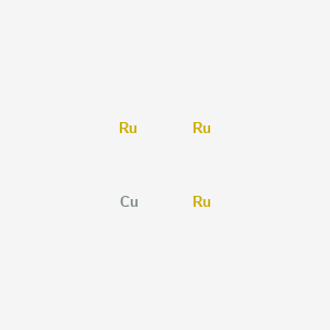 molecular formula CuRu3 B14269550 Copper--ruthenium (1/3) CAS No. 157650-34-5