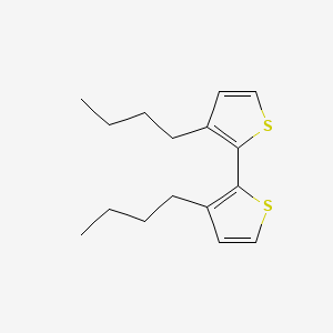 molecular formula C16H22S2 B14269574 3,3'-Dibutyl-2,2'-bithiophene CAS No. 135926-91-9