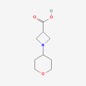 1-(Oxan-4-yl)azetidine-3-carboxylic acid
