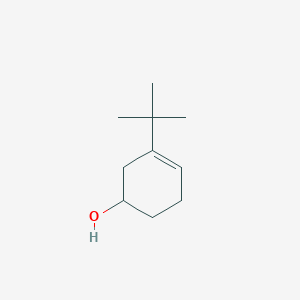 molecular formula C10H18O B14269743 3-tert-Butylcyclohex-3-en-1-ol CAS No. 140837-17-8