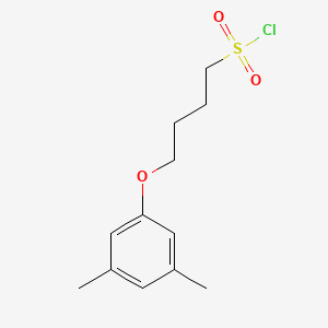 4-(3,5-Dimethylphenoxy)butane-1-sulfonyl chloride
