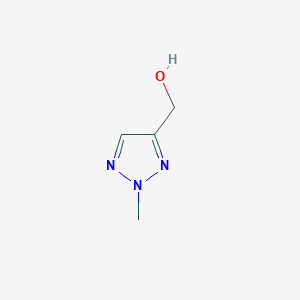 molecular formula C4H7N3O B1426980 (2-methyl-2H-1,2,3-triazol-4-yl)methanol CAS No. 942060-50-6