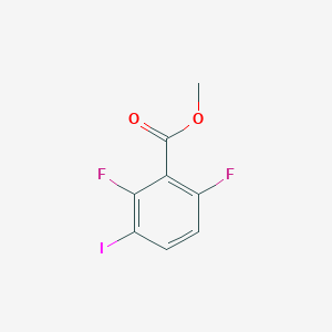 molecular formula C8H5F2IO2 B1426983 Methyl 2,6-difluoro-3-iodobenzoate CAS No. 501433-14-3