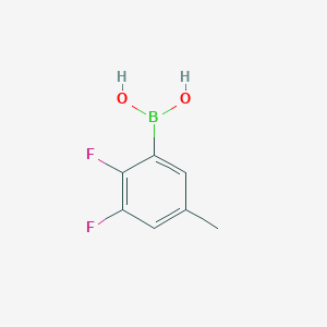 molecular formula C7H7BF2O2 B1426986 2,3-Difluoro-5-methylphenylboronic acid CAS No. 934247-79-7