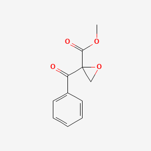molecular formula C11H10O4 B14269915 Methyl 2-benzoyloxirane-2-carboxylate CAS No. 131469-58-4