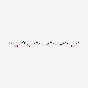 molecular formula C9H16O2 B14270001 1,7-Dimethoxyhepta-1,6-diene CAS No. 138236-07-4