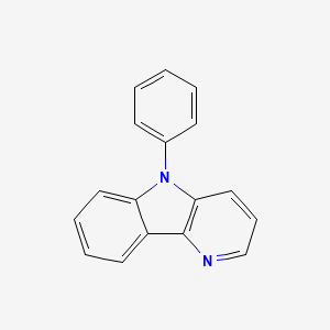 molecular formula C17H12N2 B1427009 5-Phenyl-5H-pyrido[3,2-b]indole CAS No. 1541200-53-6