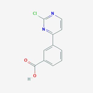 3-(2-Chloropyrimidin-4-yl)benzoic acid