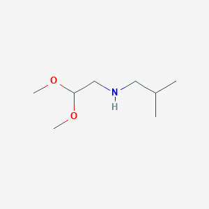 (2,2-Dimethoxyethyl)(2-methylpropyl)amine