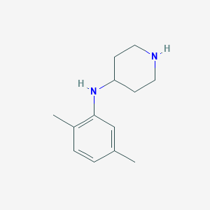 molecular formula C13H20N2 B1427016 N-(2,5-dimethylphenyl)piperidin-4-amine CAS No. 1178122-63-8