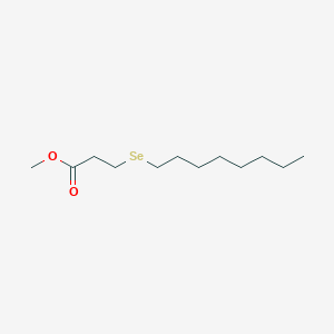 molecular formula C12H24O2Se B14270288 Methyl 3-(octylselanyl)propanoate CAS No. 134411-18-0