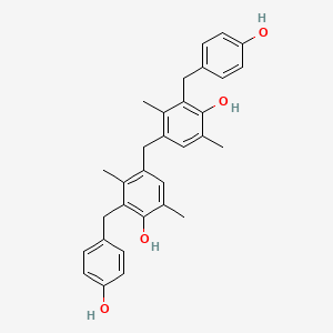 molecular formula C31H32O4 B14270303 Agn-PC-0D62UF CAS No. 156938-18-0