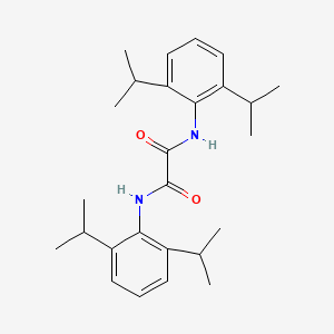 molecular formula C26H36N2O2 B14270338 N~1~,N~2~-Bis[2,6-di(propan-2-yl)phenyl]ethanediamide CAS No. 167966-98-5
