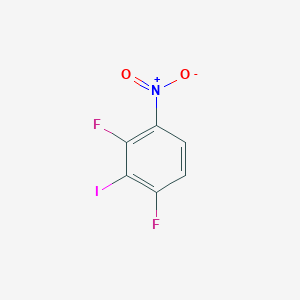 molecular formula C6H2F2INO2 B1427035 1,3-Difluoro-2-iodo-4-nitrobenzene CAS No. 1145881-54-4