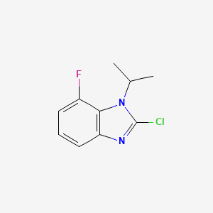 2-Chloro-7-fluoro-1-propan-2-ylbenzimidazole