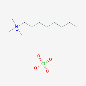 molecular formula C11H26ClNO4 B14270569 N,N,N-Trimethyloctan-1-aminium perchlorate CAS No. 156814-21-0