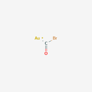 molecular formula CAuBrO B14270636 Gold(1+) bromo(oxo)methanide CAS No. 134789-10-9