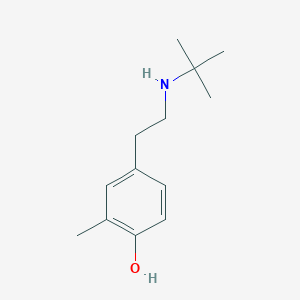 4-(2-(tert-Butylamino)ethyl)-2-methylphenol