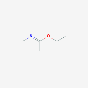 molecular formula C6H13NO B14270718 Propan-2-yl (1E)-N-methylethanimidate CAS No. 138371-04-7