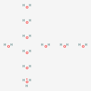 molecular formula H21O10+ B14270721 oxidanium;nonahydrate CAS No. 141365-31-3