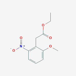 Ethyl 2-methoxy-6-nitrophenylacetate