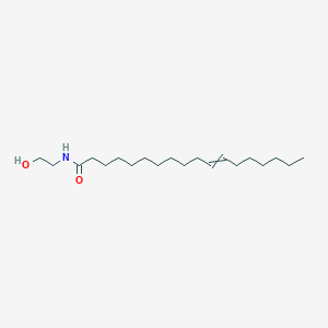 molecular formula C20H39NO2 B14270803 N-(2-hydroxyethyl)octadec-11-enamide CAS No. 172375-03-0