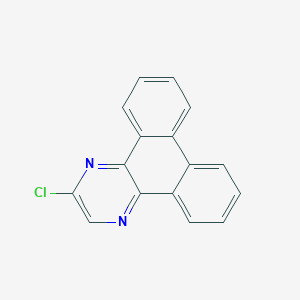 molecular formula C16H9ClN2 B1427092 2-Chlorodibenzo[f,h]quinoxaline CAS No. 1202564-31-5