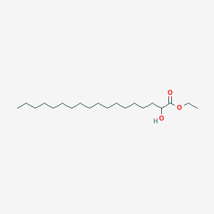 molecular formula C20H40O3 B14270929 Ethyl 2-hydroxyoctadecanoate CAS No. 152103-61-2