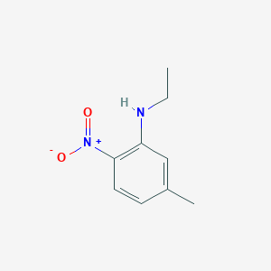 molecular formula C9H12N2O2 B1427094 N-ethyl-5-methyl-2-nitroaniline CAS No. 502178-78-1