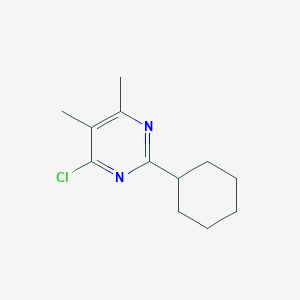 4-Chloro-2-cyclohexyl-5,6-dimethylpyrimidine