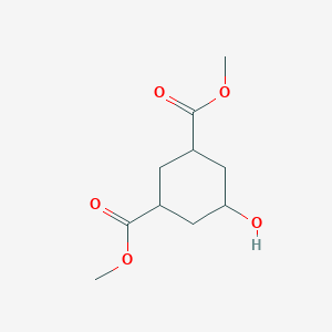 molecular formula C10H16O5 B1427098 Dimethyl 5-hydroxycyclohexane-1,3-dicarboxylate CAS No. 113474-25-2