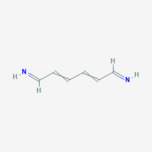 molecular formula C6H8N2 B14270993 Hexa-2,4-diene-1,6-diimine CAS No. 138846-90-9